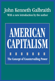 American Capitalism: The Concept of Countervailing Power book cover