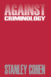 Against Criminology book cover