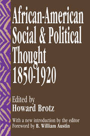 African-American Social and Political Thought: 1850-1920 book cover