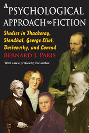 A Psychological Approach to Fiction: Studies in Thackeray, Stendhal, George Eliot, Dostoevsky, and Conrad book cover
