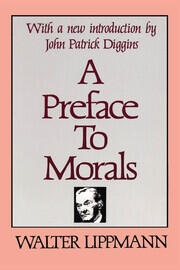 A Preface to Morals book cover