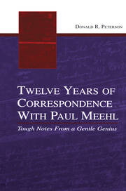 Twelve Years of Correspondence With Paul Meehl: Tough Notes From a Gentle Genius book cover
