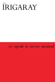 To Speak is Never Neutral book cover