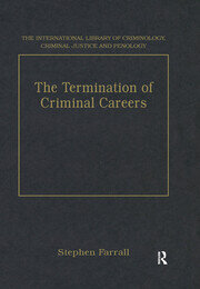 The Termination of Criminal Careers book cover