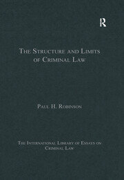 The Structure and Limits of Criminal Law book cover