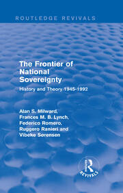The Frontier of National Sovereignty: History and Theory 1945-1992 book cover