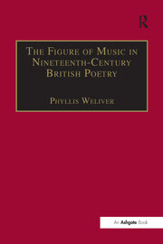 The Figure of Music in Nineteenth-Century British Poetry book cover