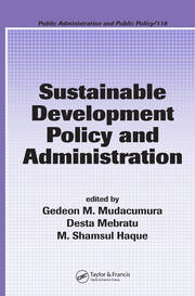 Sustainable Development Policy and Administration book cover