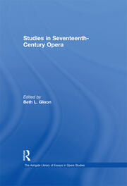 Studies in Seventeenth-Century Opera book cover