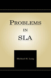 Problems in Second Language Acquisition book cover