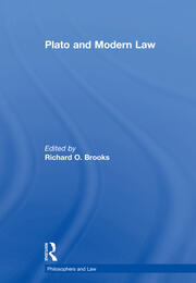 Plato and Modern Law book cover