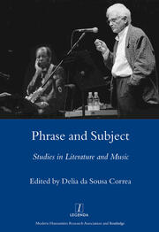 Phrase and Subject: Studies in Music and Literature book cover