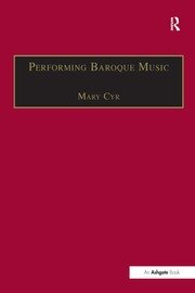 Performing Baroque Music book cover
