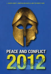 Peace and Conflict 2012 book cover