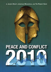 Peace and Conflict 2010 book cover