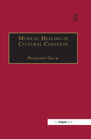 Musical Healing in Cultural Contexts book cover