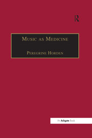Music as Medicine: The History of Music Therapy Since Antiquity book cover