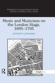 Music and Musicians on the London Stage, 1695–1705 book cover