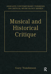 Music and Historical Critique: Selected Essays book cover