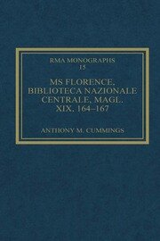 MS Florence, Biblioteca Nazionale Centrale, Magl. XIX, 164–167 book cover