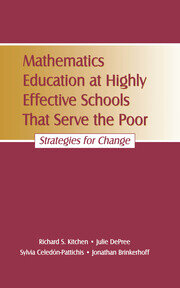 Mathematics Education at Highly Effective Schools That Serve the Poor: Strategies for Change book cover