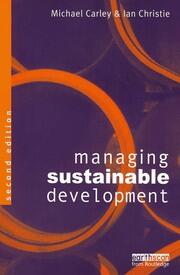 Managing Sustainable Development book cover