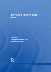 Law and Society in East Asia book cover