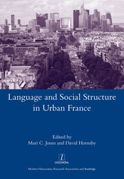 Language and Social Structure in Urban France book cover