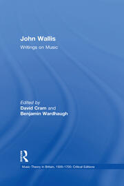 John Wallis: Writings on Music book cover