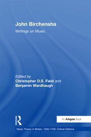 John Birchensha: Writings on Music book cover