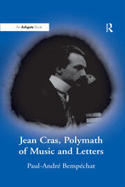 Jean Cras, Polymath of Music and Letters book cover