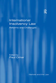 International Insolvency Law: Reforms and Challenges book cover