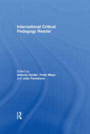 International Critical Pedagogy Reader book cover