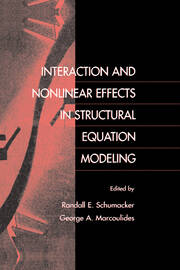 Interaction and Nonlinear Effects in Structural Equation Modeling book cover