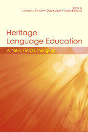 Heritage Language Education: A New Field Emerging book cover