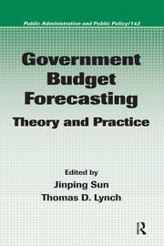 Government Budget Forecasting: Theory and Practice book cover