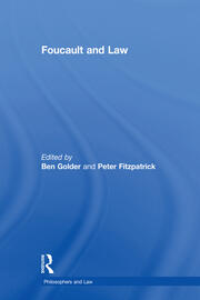 Foucault and Law book cover