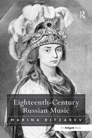 Eighteenth-Century Russian Music book cover