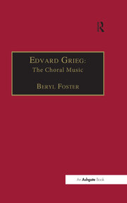 Edvard Grieg: The Choral Music book cover