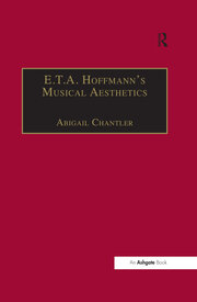 E.T.A. Hoffmann's Musical Aesthetics book cover