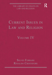 Current Issues in Law and Religion: Volume IV book cover