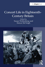 Concert Life in Eighteenth-Century Britain book cover