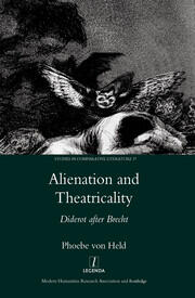 Alienation and Theatricality: Diderot After Brecht book cover