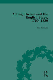 Acting Theory and the English Stage, 1700-1830 Volume 3 book cover