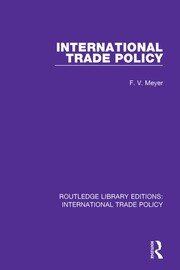International Trade Policy book cover