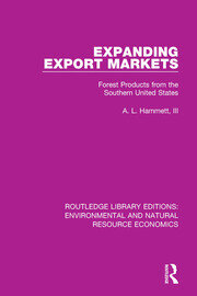 Expanding Export Markets: Forest Products from the Southern United States book cover