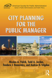 City Planning for the Public Manager book cover