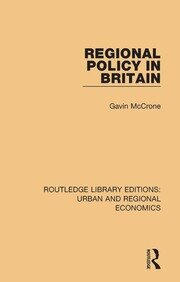 Regional Policy in Britain book cover