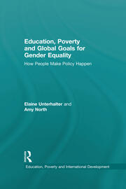 Education, Poverty and Global Goals for Gender Equality: How People Make Policy Happen book cover