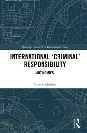 International ‘Criminal’ Responsibility: Antinomies book cover